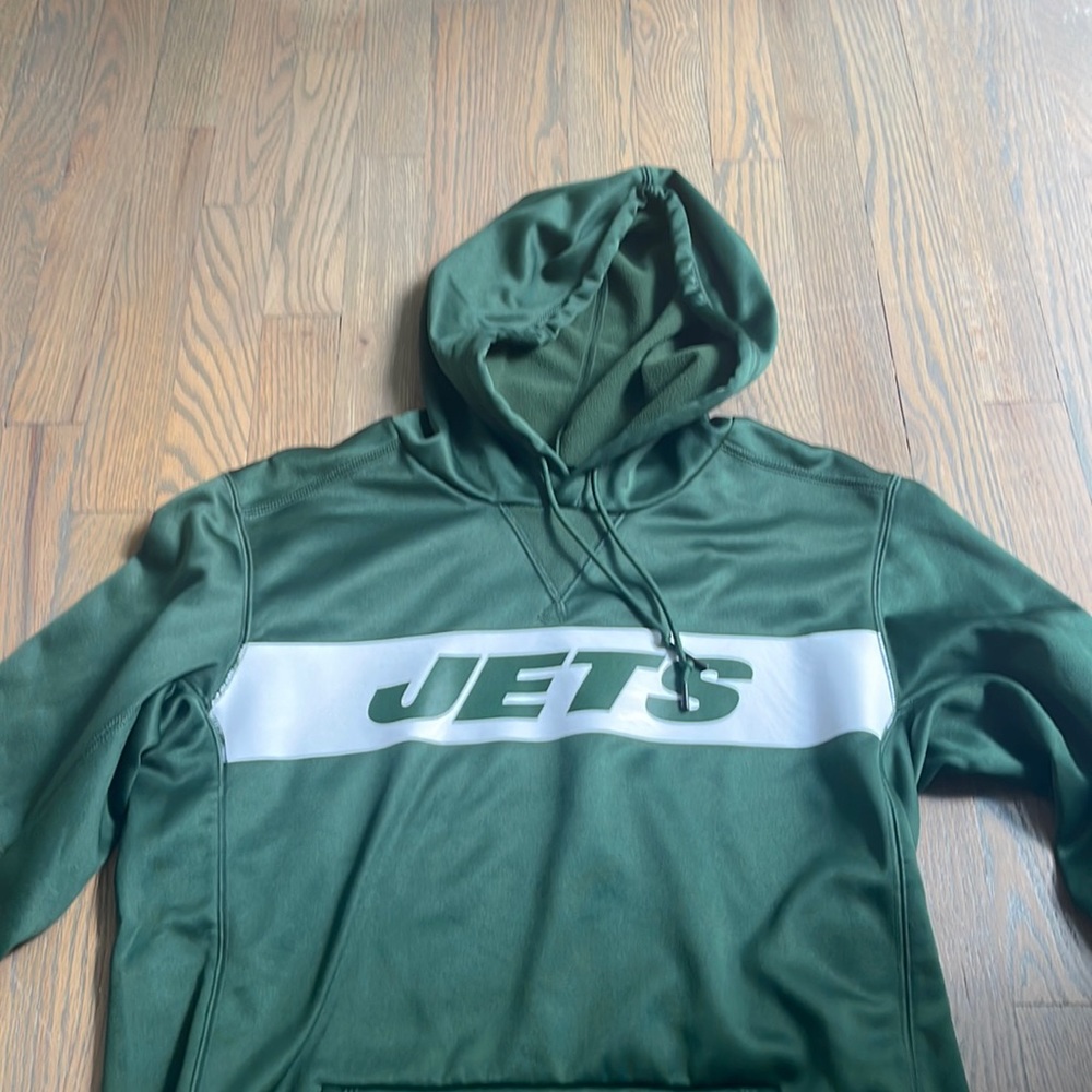 green jets hoodie